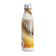 Garrafa Inox - Estampa Abstrata Laranja