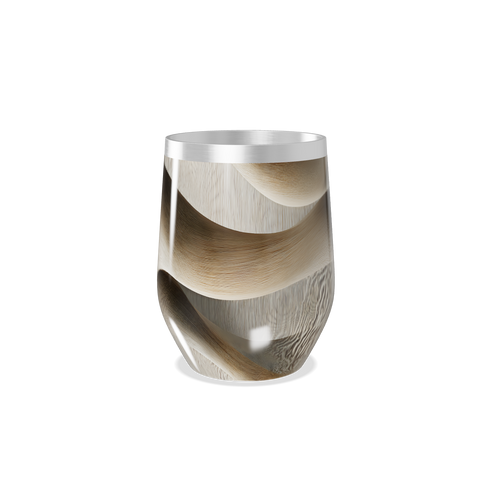 Copo Térmico Slim - Com textura madeira