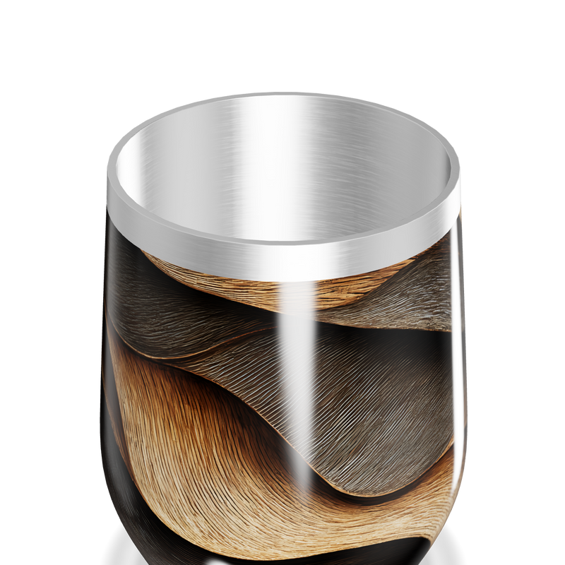 Copo Térmico Slim - Estampa Madeira