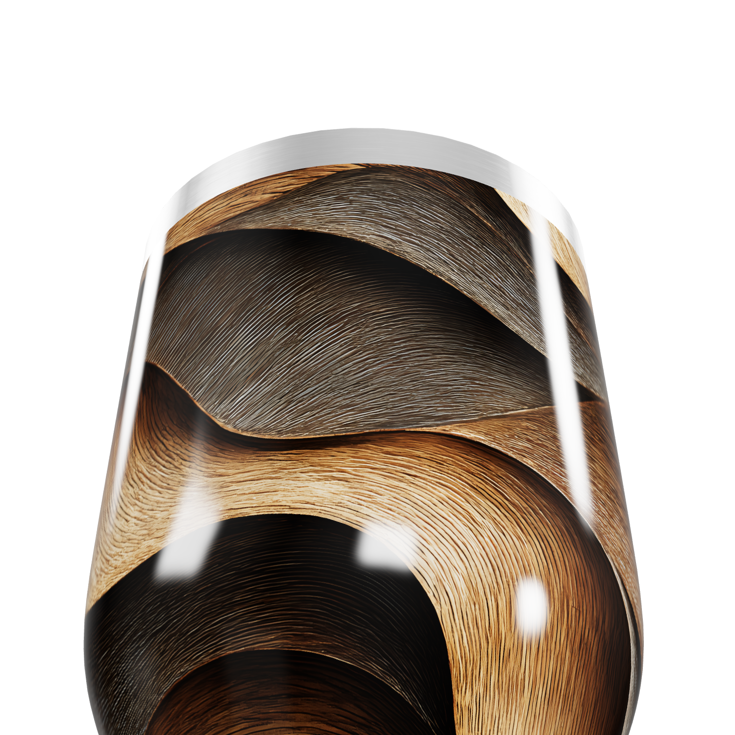 Copo Térmico Slim - Estampa Madeira