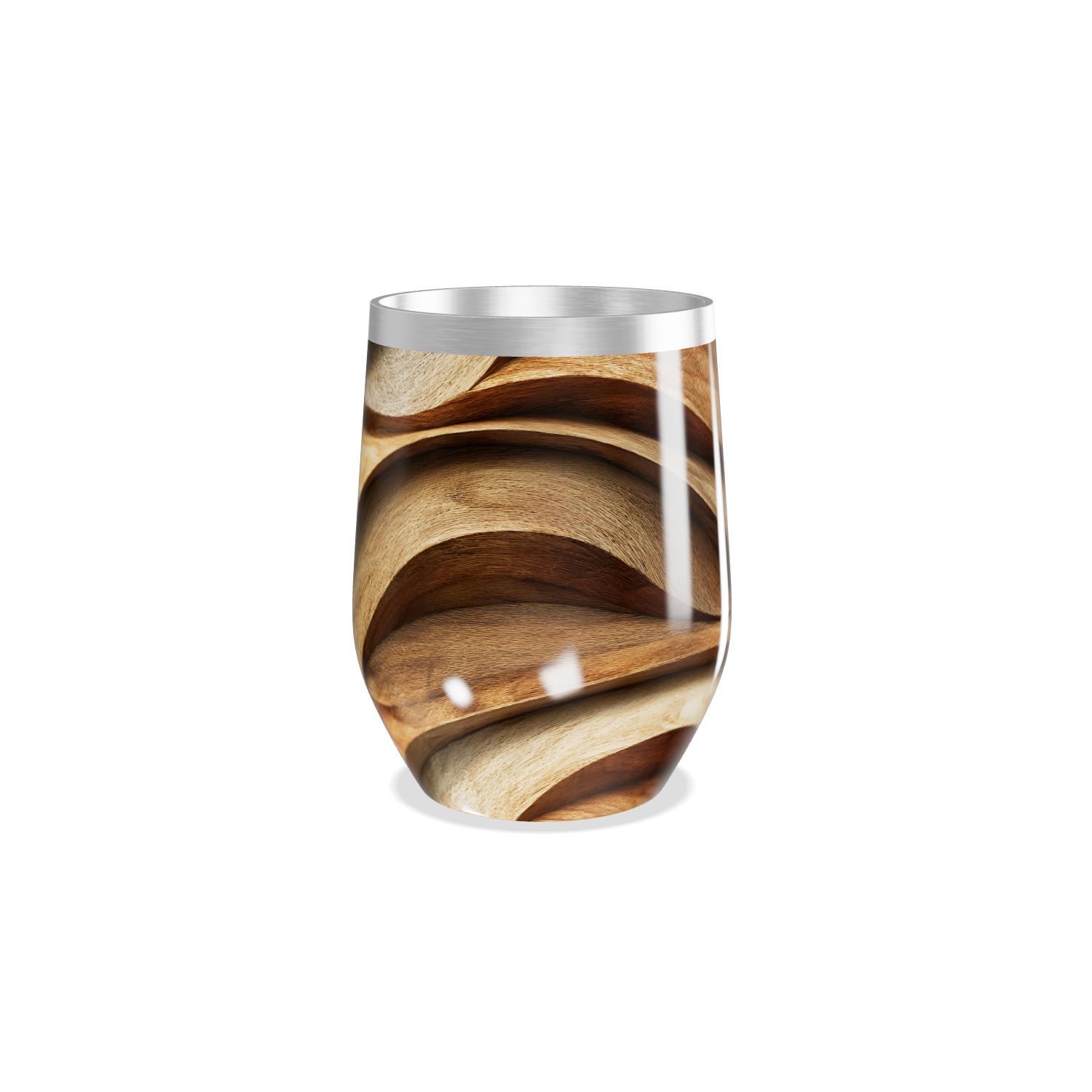 Copo Térmico Slim - Estampa Madeira