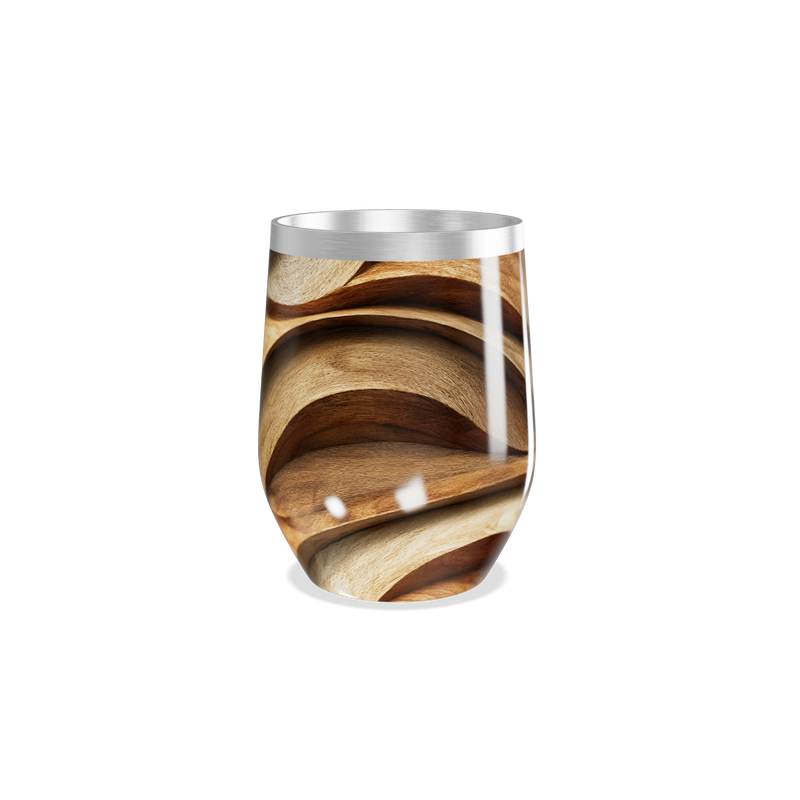 Copo Térmico Slim - Estampa Madeira