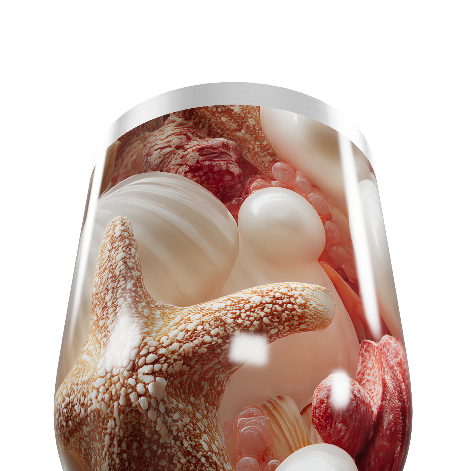 Copo Térmico Slim - Estampa Marinha