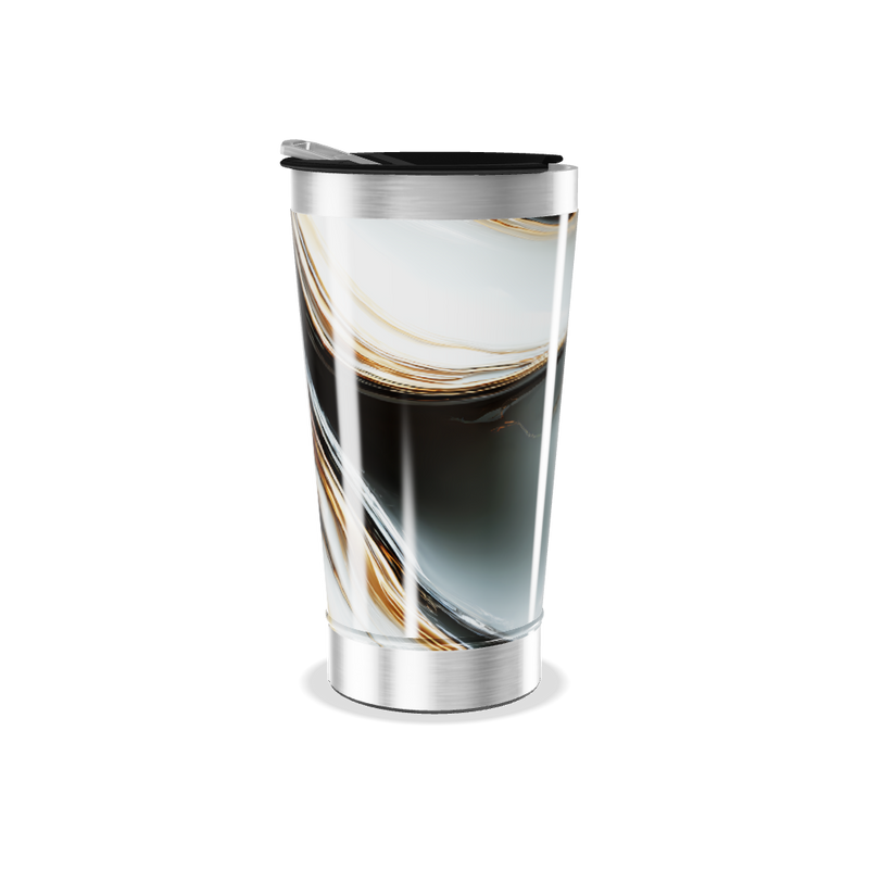 Copo Térmico - Mármore Cinza