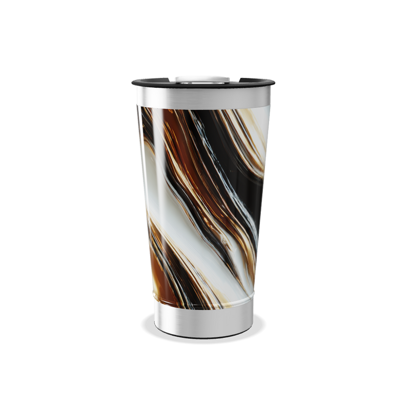 Copo Térmico - Mármore Cinza