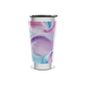 Copo Térmico - Design Abstrato Azul e Rosa