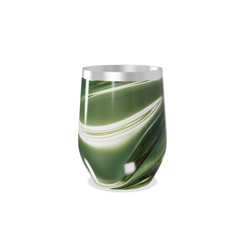 Copo Térmico Slim - Verde Marmorizado Inox