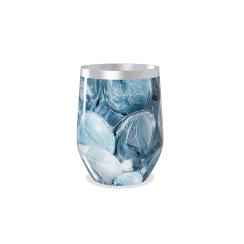 Copo Térmico Slim - Azul Marmorizado