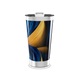 Copo Térmico - Design Azul e Amarelo