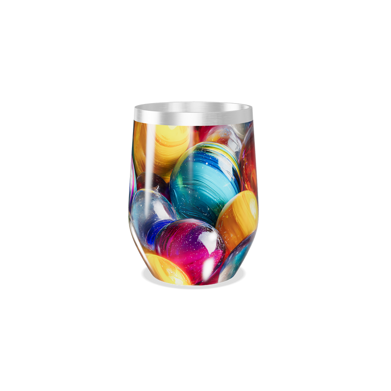 Copo Térmico Slim - Estampa Bolas Coloridas