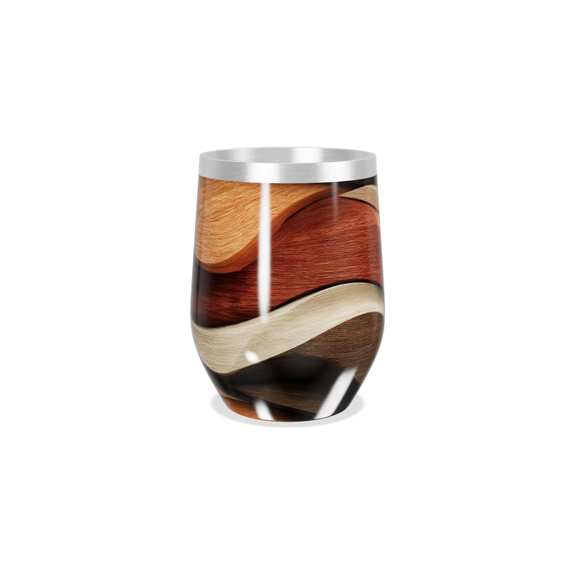 Copo Térmico Slim - Madeira Texturizada