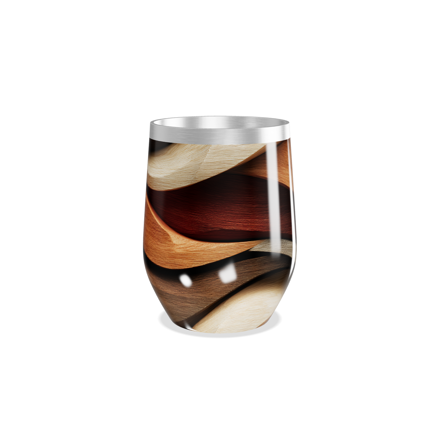 Copo Térmico Slim - Madeira Texturizada