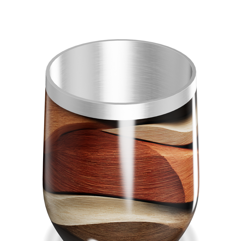 Copo Térmico Slim - Madeira Texturizada