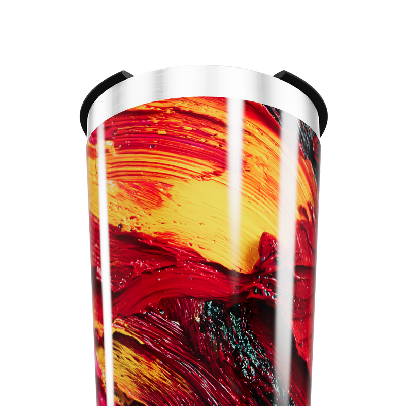 Copo Térmico - Estampa Abstrata Colorida