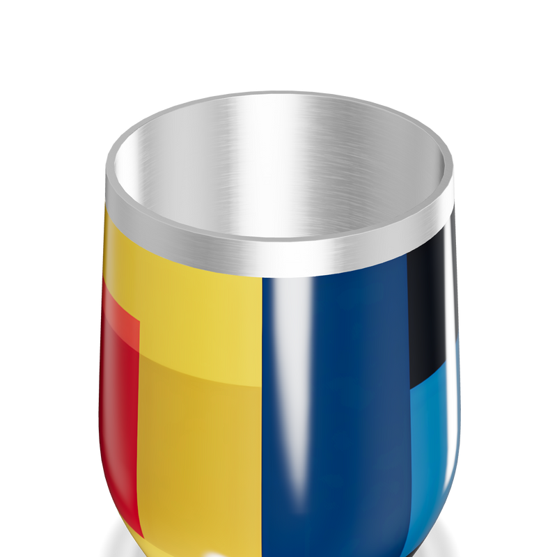 Copo Térmico Slim - Multicolorido Aço Inox