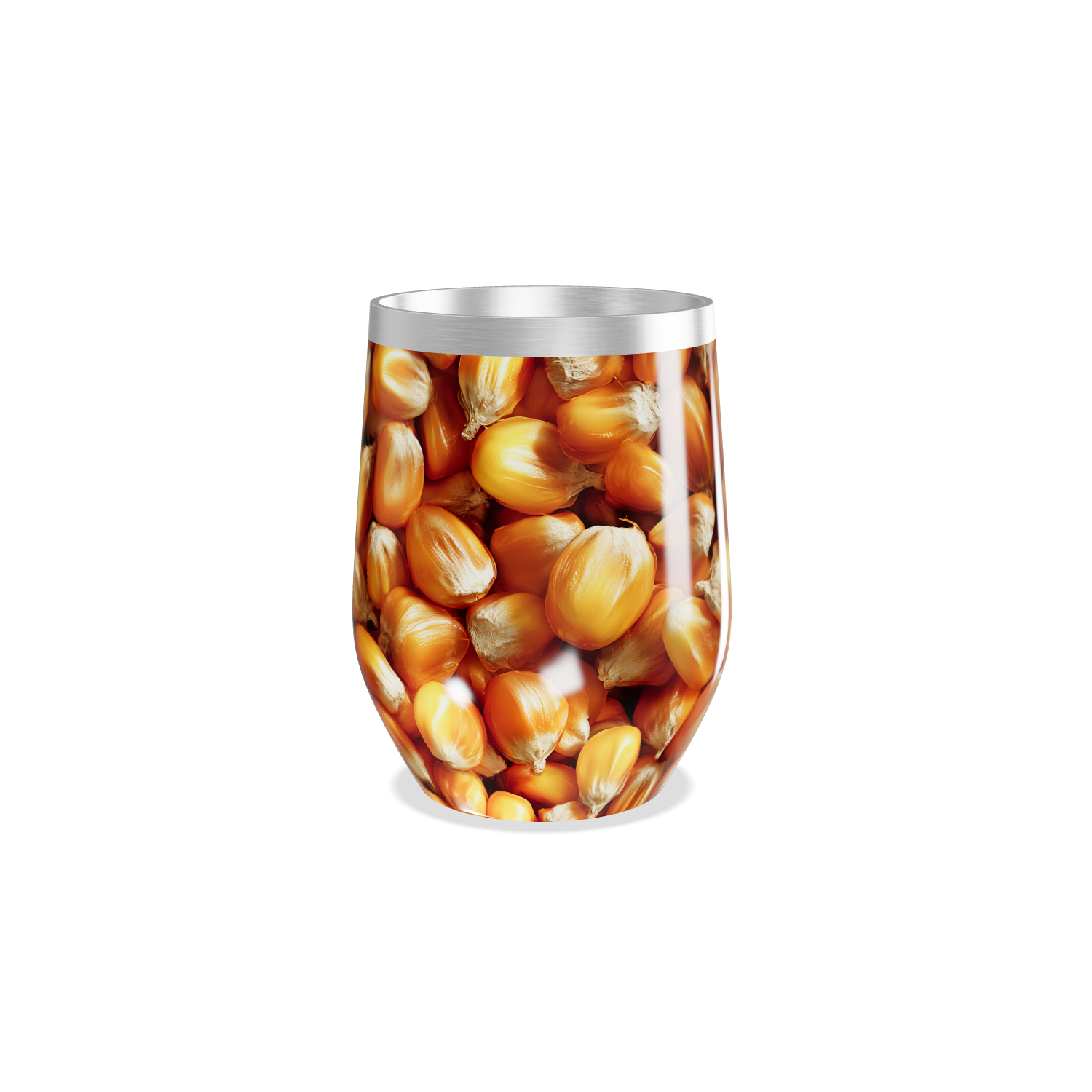 Copo Térmico Slim - Milho Estampado Inox