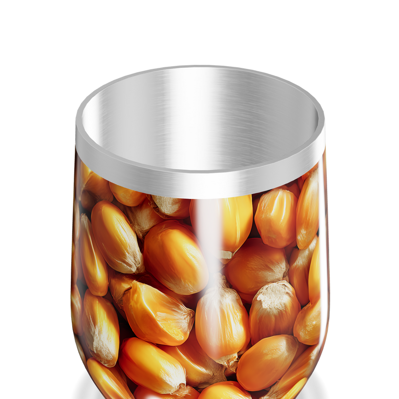 Copo Térmico Slim - Milho Estampado Inox