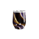 Copo Térmico Slim - Marmorizado Roxo e Dourado