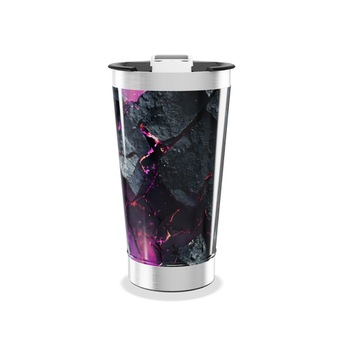 Copo Térmico - Estampa Rocha Vulcânica