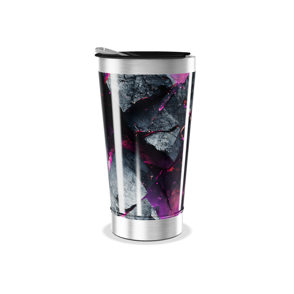Copo Térmico - Estampa Rocha Vulcânica