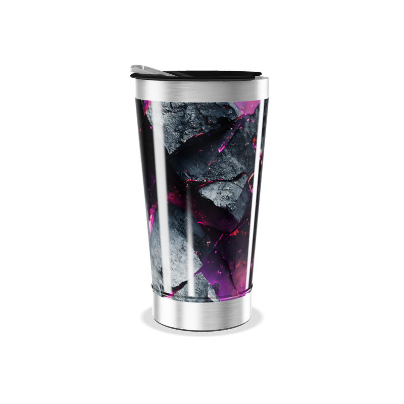 Copo Térmico - Estampa Rocha Vulcânica