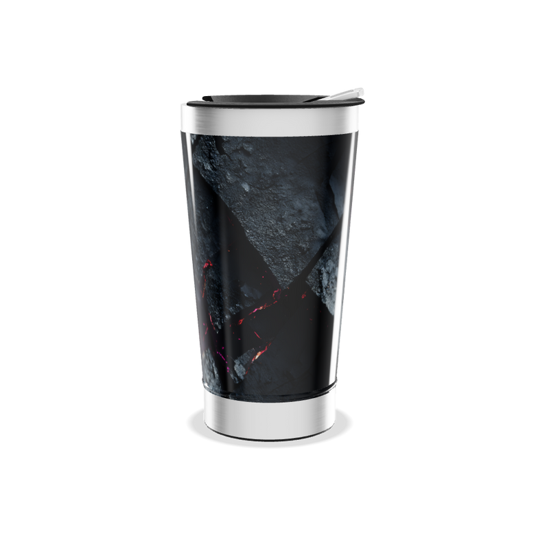 Copo Térmico - Estampa Rocha Vulcânica