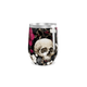 Copo Térmico Slim - Caveira Floral Colorido
