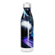 Garrafa Inox - Design Abstrato Azul