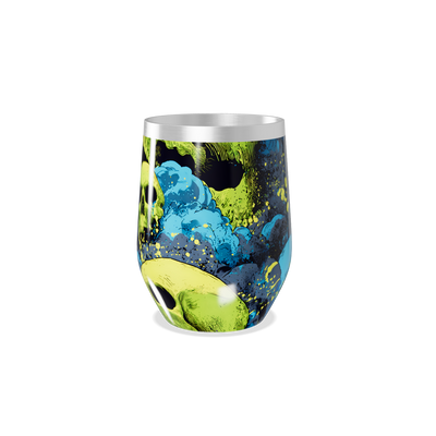 Copo Térmico Slim - Estampa Colorida Inox