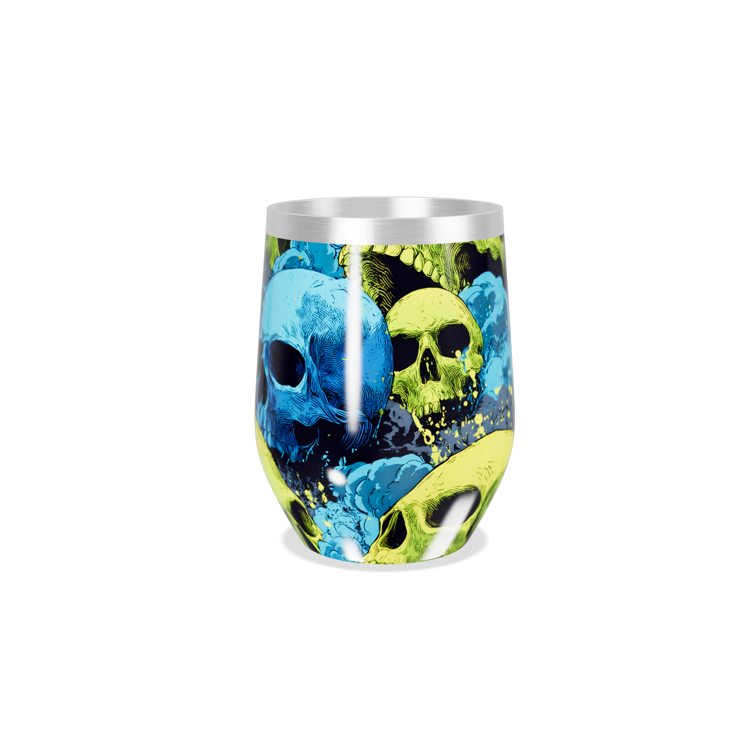 Copo Térmico Slim - Estampa Colorida Inox