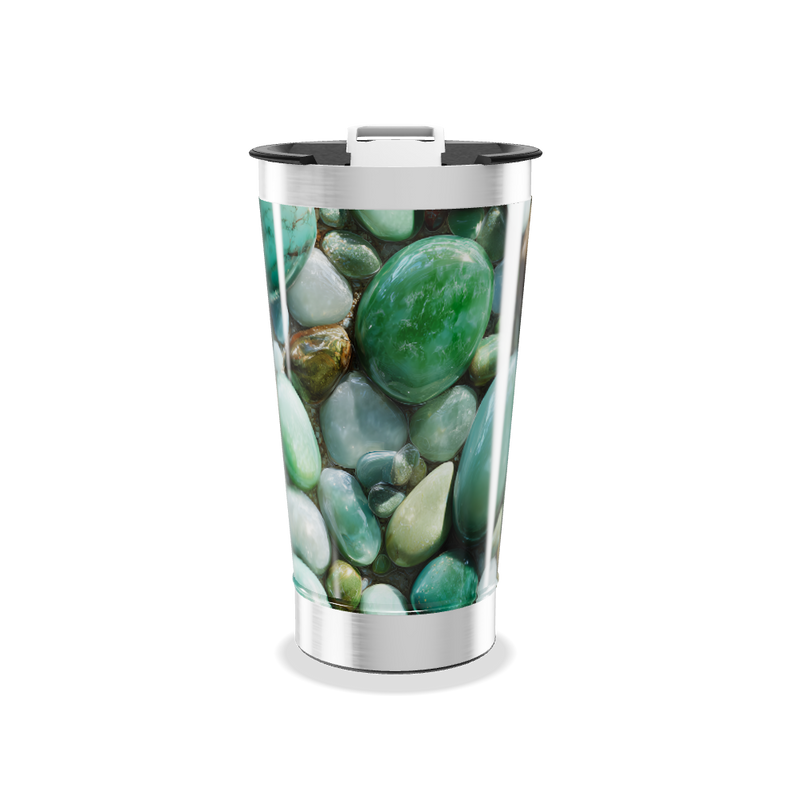 Copo Térmico - Pedras Verdes