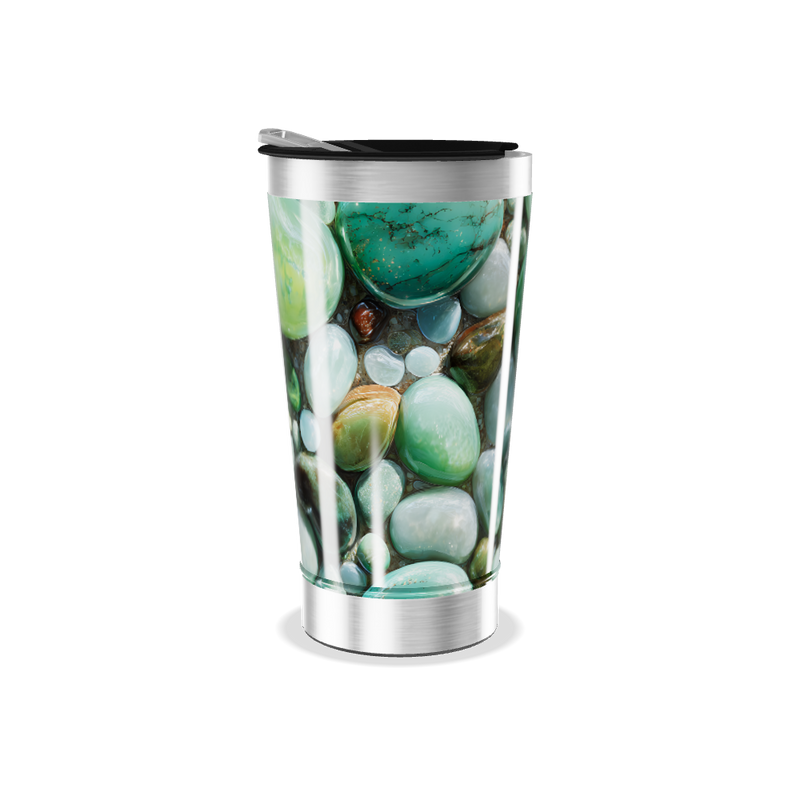 Copo Térmico - Pedras Verdes