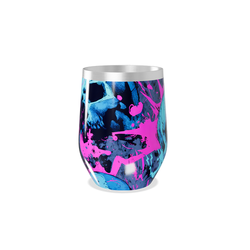 Copo Térmico Slim - Estampa Splash Colorido