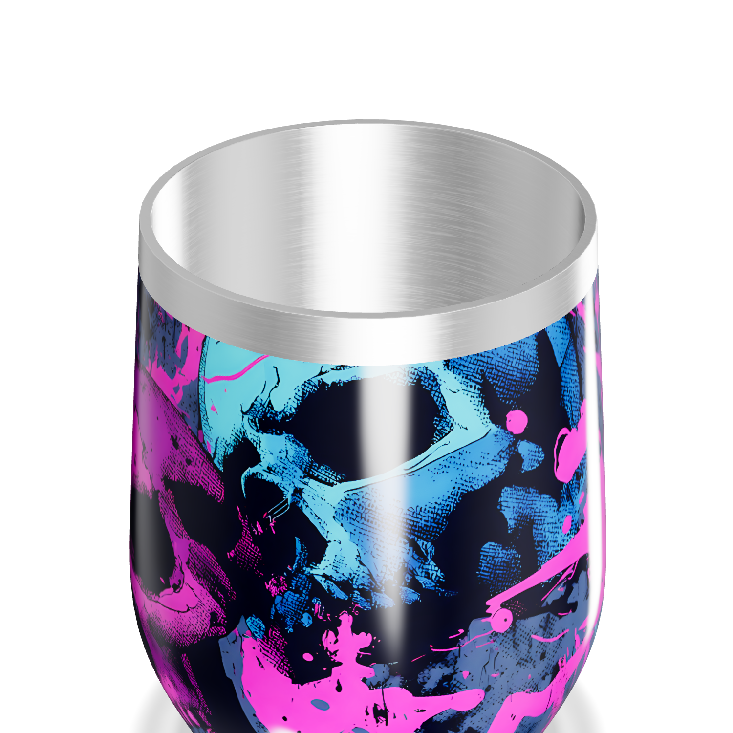 Copo Térmico Slim - Estampa Splash Colorido