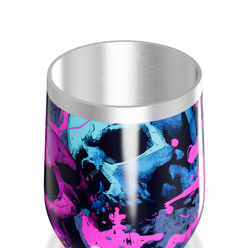 Copo Térmico Slim - Estampa Splash Colorido