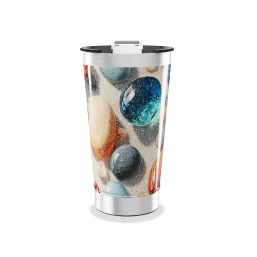 Copo Térmico - Estampa Pedras Coloridas