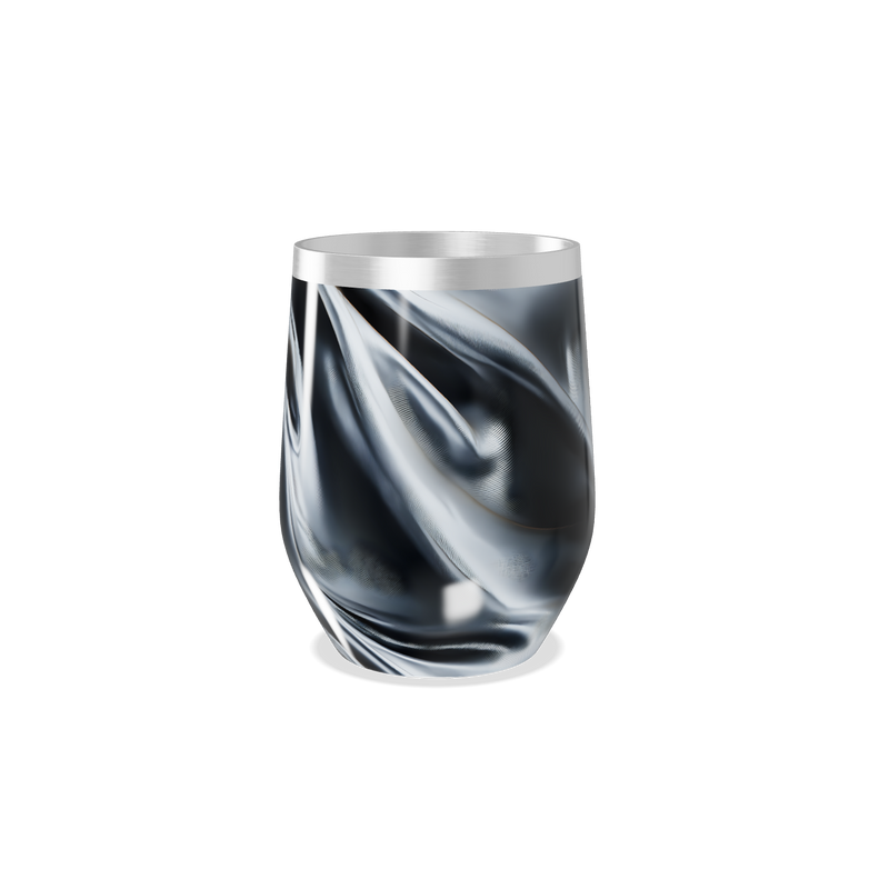 Copo Térmico Slim - Mármore Preto Inox