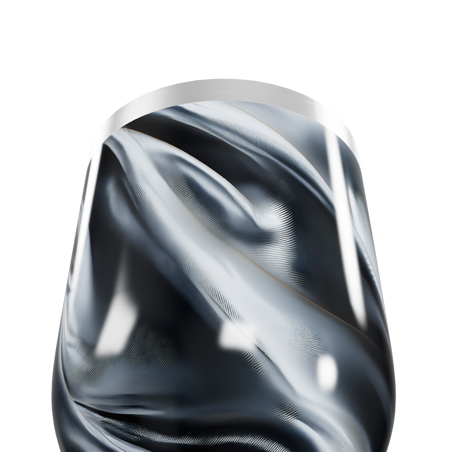 Copo Térmico Slim - Mármore Preto Inox