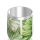 Copo Térmico Slim - Floral Verde Inox