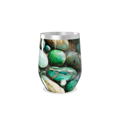 Copo Térmico Slim - Pedras Verdes