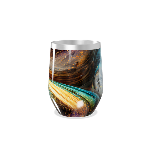 Copo Térmico Slim - Estampa Galáxia Colorida