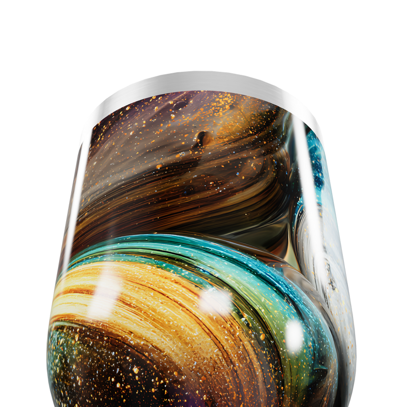 Copo Térmico Slim - Estampa Galáxia Colorida