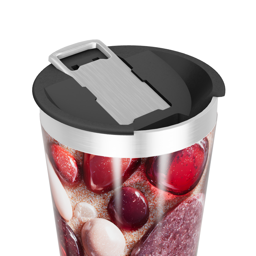 Copo Térmico - Estampa Pedras Coloridas