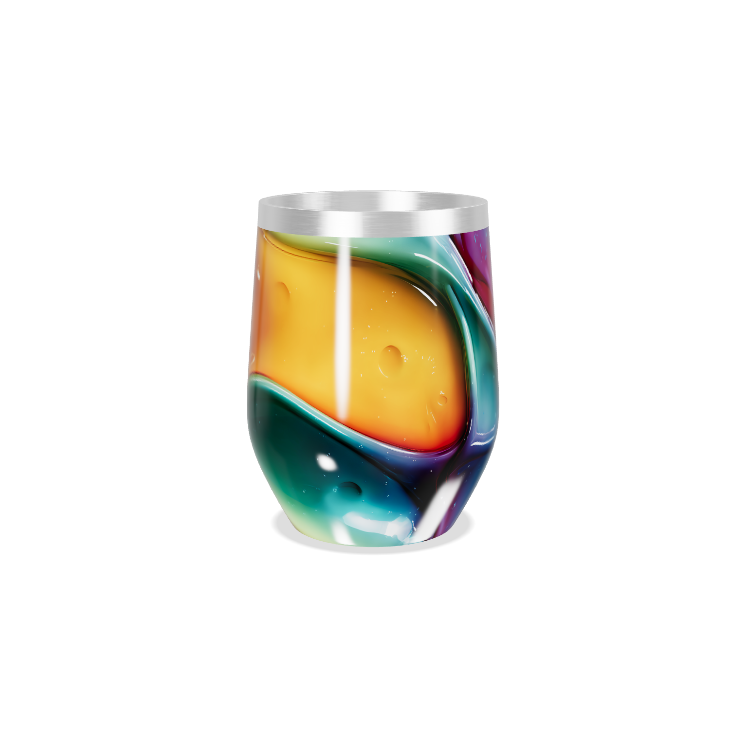 Copo Térmico Slim - Colorido Inox