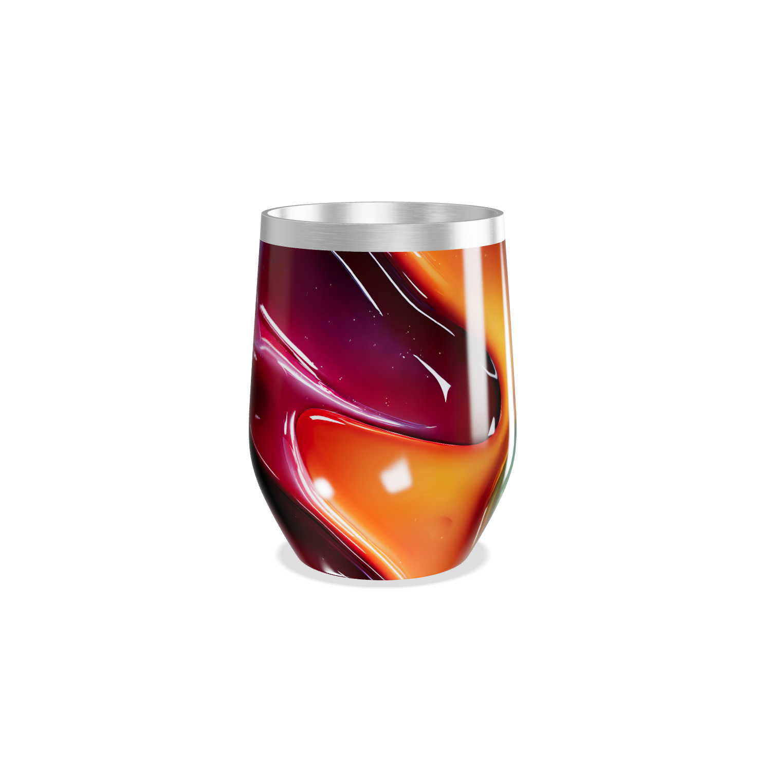 Copo Térmico Slim - Colorido Inox