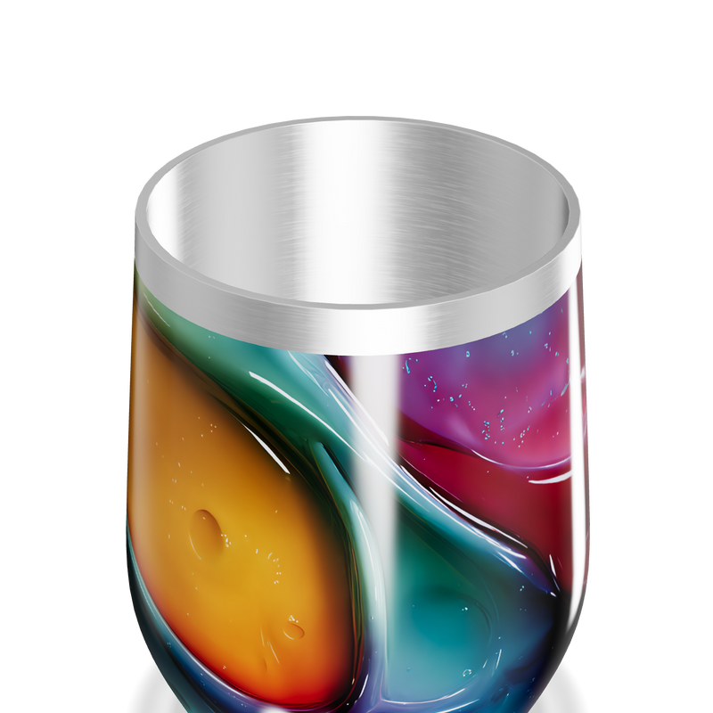 Copo Térmico Slim - Colorido Inox