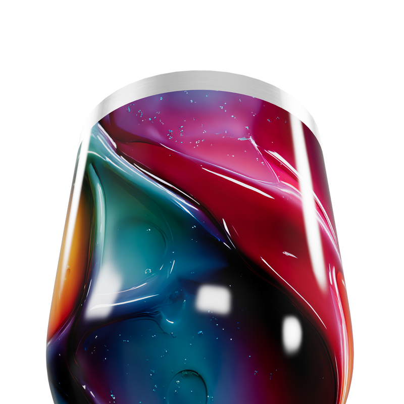 Copo Térmico Slim - Colorido Inox