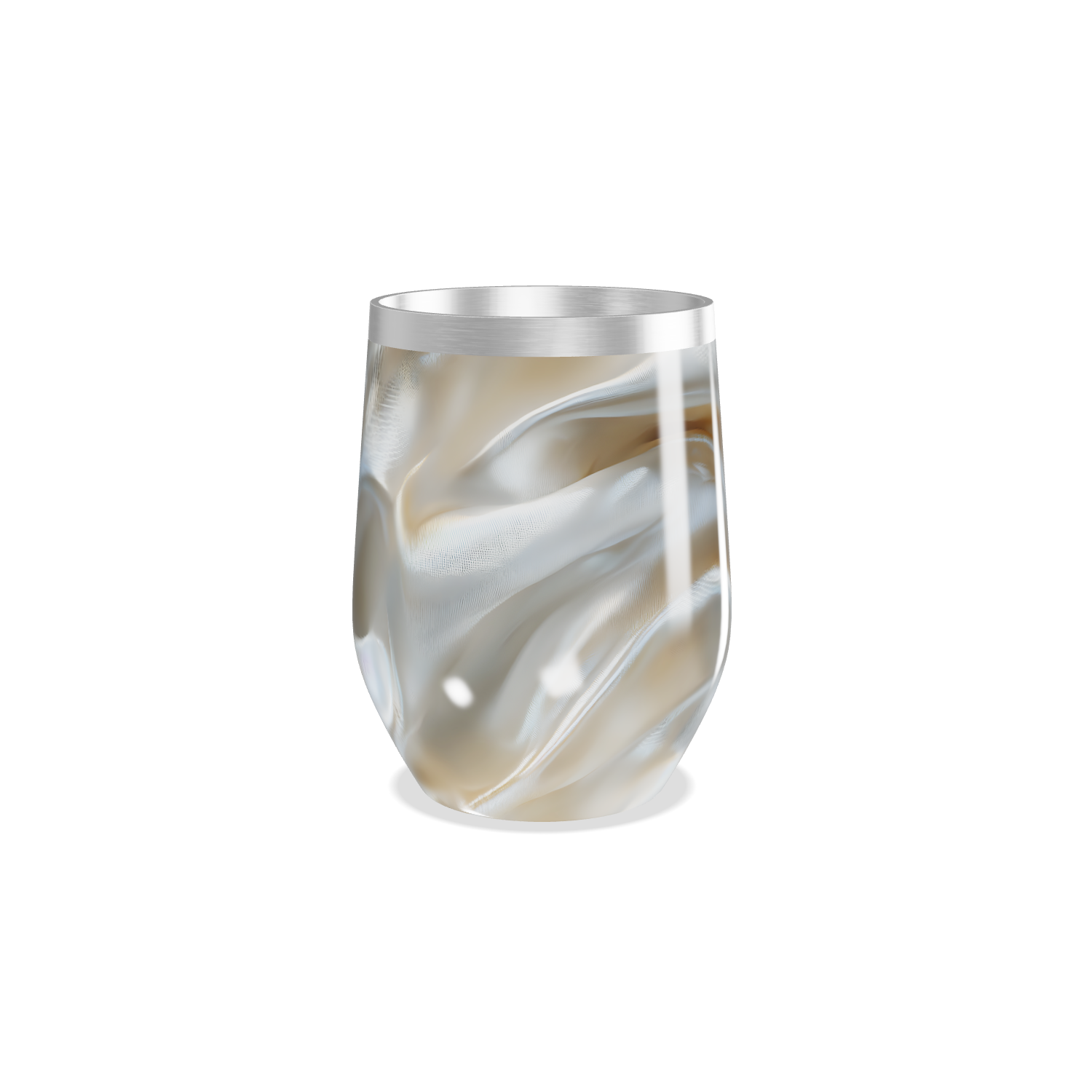 Copo Térmico Slim - Pérola Metalizado