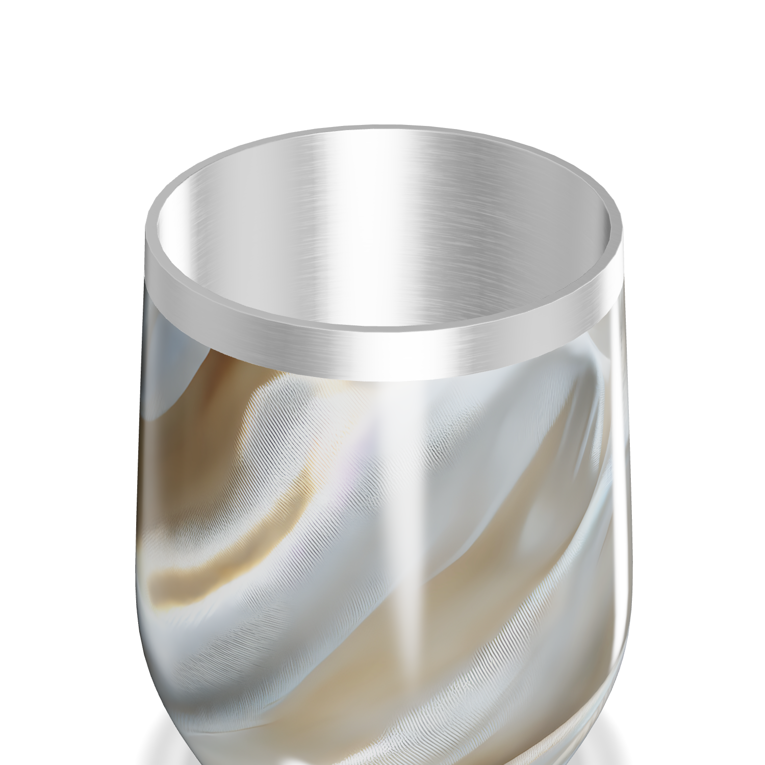 Copo Térmico Slim - Pérola Metalizado