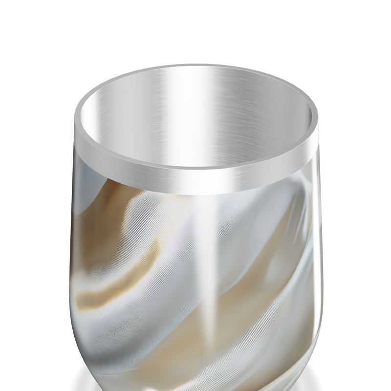 Copo Térmico Slim - Pérola Metalizado